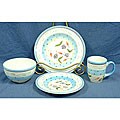 Tabletops 'Orleaus' 4-piece Place Settings (Set of 6)