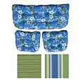 Outdoor Settee Cushions (Set of 3)