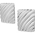 Sterling Silver Square Earrings