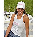 Bride Tank Top and Hat Set