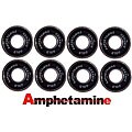 Amphetamine Ceramic Gold Skateboard Bearings