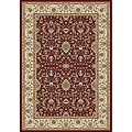 Machine-made Golestan Arc Red Rug (2' x 3'11)