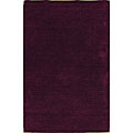 Hand-loomed Catalina Eggplant Rug (5' x 7'9)