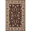 Power-woven Chocolate Fairfax Rug (5'2 x 7'6)