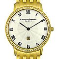 Christian Bernard Slimlight Men's Goldplated Watch