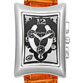 Elini Nazar Unisex Chronograph Horseshoe Dial Watch
