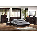Contemporary Niche 6-piece Queen Platform Bed Set