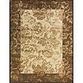 Machine-made Amber Beige/ Bronze Rug (7'7 x 10'5)