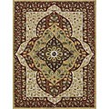 Hand-tufted Canyon Wool Rug (5' x 7'6)