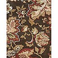 Tufted Brown Kali Polyacrylic Rug (7'6 x 9'6)