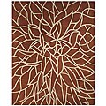 Hand-tufted Wool Afshan Rug (8'9 x 11'9)