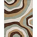 Hand-tufted Potenly Twisted Wool Rug (7'10 x 11')