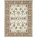 Hand-tufted Priceton Latte Wool Rug (3'6 x 5'6)