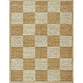 Handmade Syam Suede and Chenille Rug (5' x 7'6)