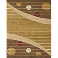 Hand-tufted Syde Wool Rug (3'6 x 5'6)