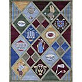 Hand-tufted Golfoo Polyacrylic Rug (5' x 7'6)