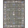 Hand-tufted Golfoo Polyacrylic Rug (7'10 Round)