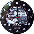 Dale Earnhardt Nostalgic Tin Clock