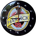 Kevin Harvick Nostalgic Tin Clock