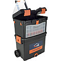 Bob Vila Black/ Orange Rolling Tool Organizer
