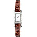 Corum Baguette Brown Strap Diamond Watch