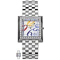Corum Pyramid Stainless Steel Diamond Watch
