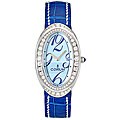 Corum Oval Stainless Steel Diamond Strap Watch