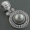 Sterling SilverTahitian Pearl Pendant (Thailand)