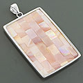 Sterling Silver Mother of Pearl Pendant (Thailand)