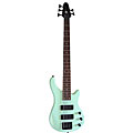 Teal Five-string Electric Bass