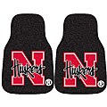 University of Nebraska 2-piece Car Mat Set