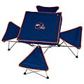 Denver Broncos Folding Table and Stool Set