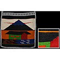 Handmade Wool Messenger Bag (Ecuador)