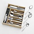 Cuisinart Caddy Salinas 77-piece Flatware Set