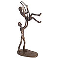 Love in a Swing Cast Bronze Sculpture