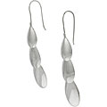 Sterling Silver Triple Teardrop Earrings