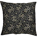 Chinese Dragons Silky Black Cushion Cover