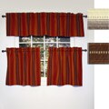 Newberry 3-piece Cafe Curtain and Valance Set