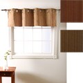 Chenille Striped Grommet Valance (60 in. x 16 in.)