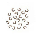 Sterling Silver 4 mm Crimp Bead Covers