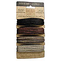 Natural Hemp 0.7mm Twine Bead Cord in 4-color Variety