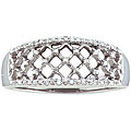 Sterling Silver 1/10ct TDW Diamond Fashion Band