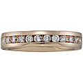 14k Yellow Gold 1/2ct TDW Diamond Anniversary Band (H-I, I1)
