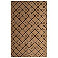 Hand-woven Cente Flatweave Cotton Dhurry Rug (5' x 8')