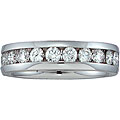 14k White Gold 1ct TDW Diamond Band (H-I, I1)
