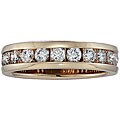 14k Yellow Gold 1ct TDW Diamond Anniversary Band (H-I, I1)