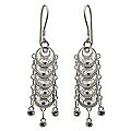 Sterling Silver 'Moon Legends' Earrings (Indonesia)