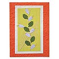 Set of 8 'Sunny Lilac' Greeting Cards (Thailand)