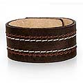 Leather 'Urban Brown' Bracelet (Mexico)