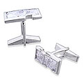 'Cool Sterling Ice' Cufflinks (India)